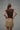 Brown Polyamide Fitted T-Shirt - BonkersCorner