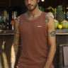 Brown Waffle Tank - BonkersCorner