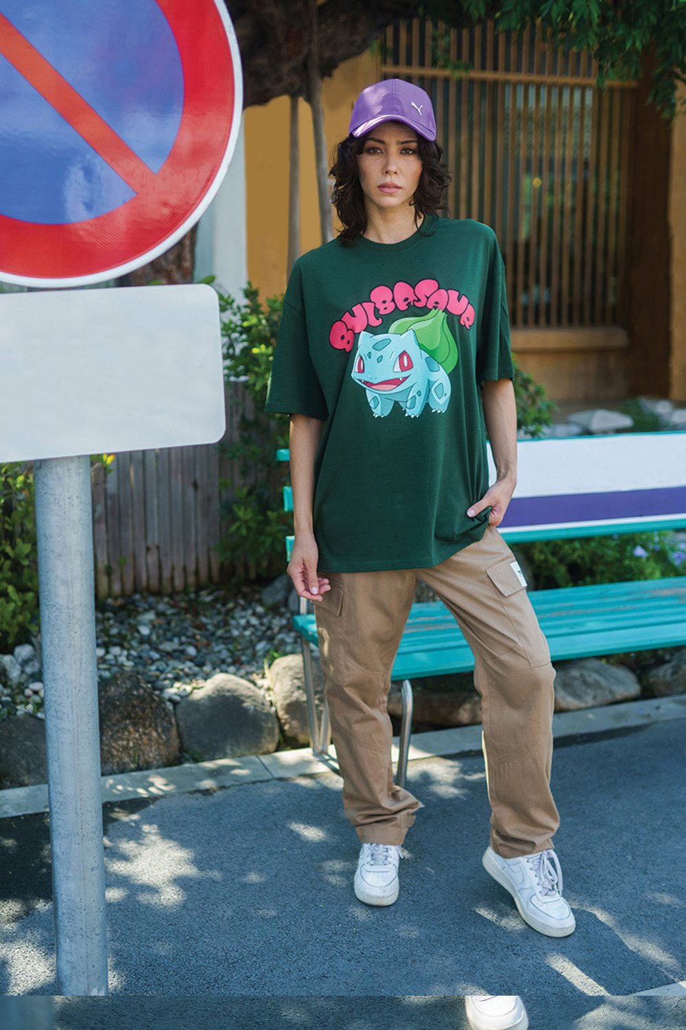 Bulbasaur Oversized T-shirt - BonkersCorner