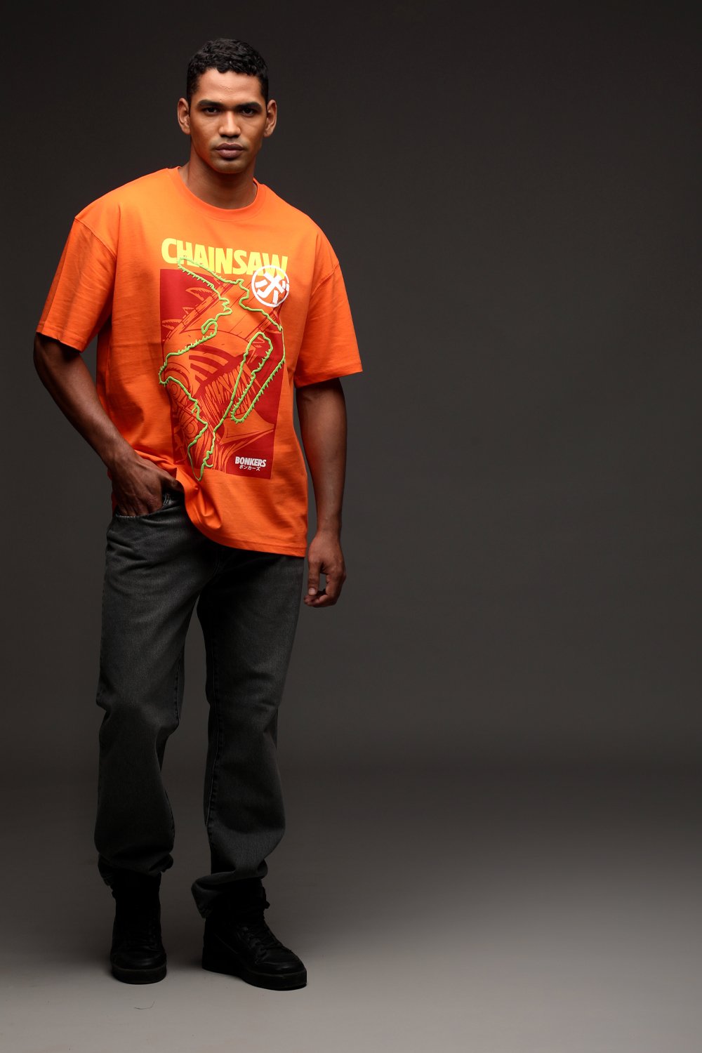 Chainsaw Man Oversized T-shirt - BonkersCorner