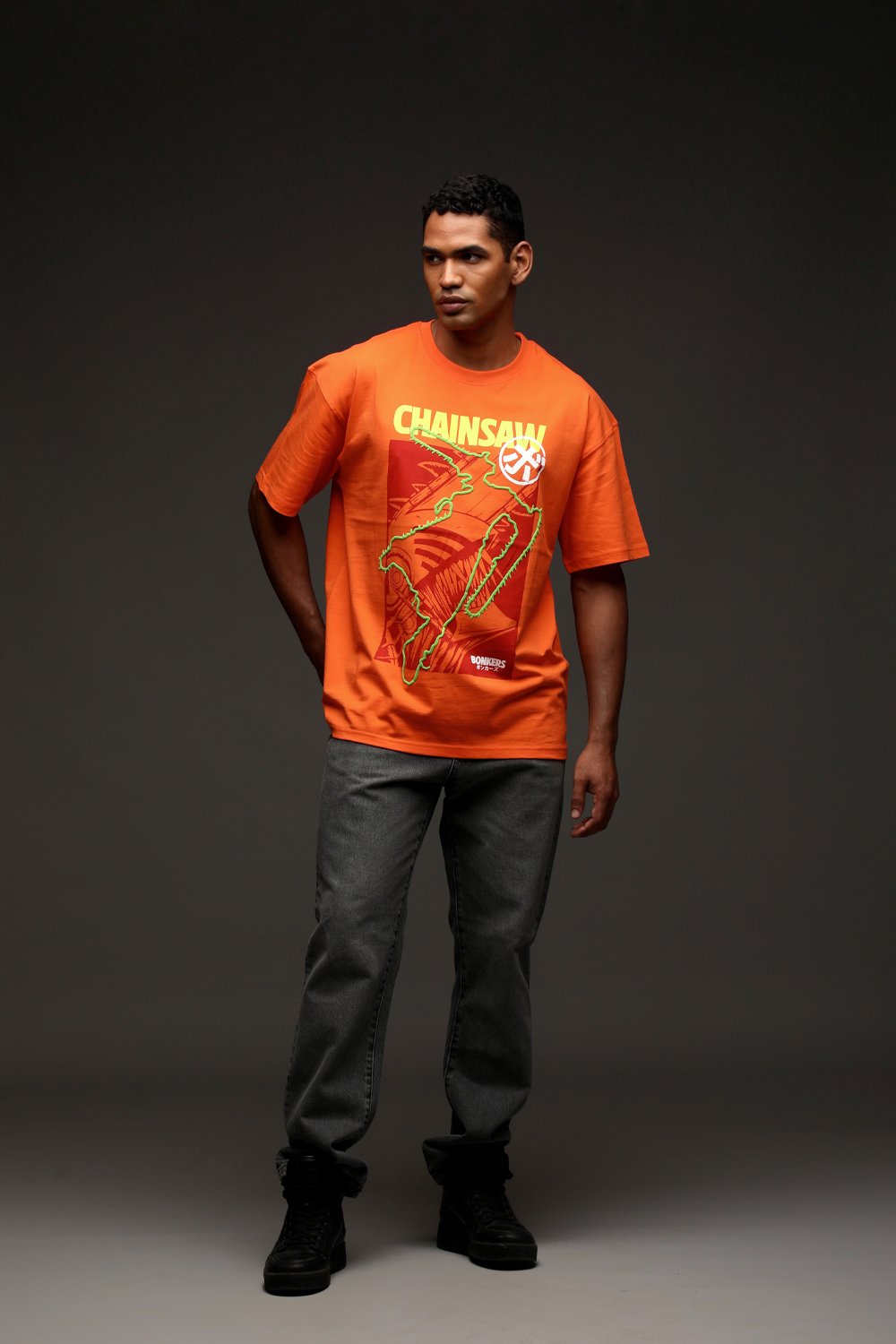 Chainsaw Man Oversized T-shirt - BonkersCorner