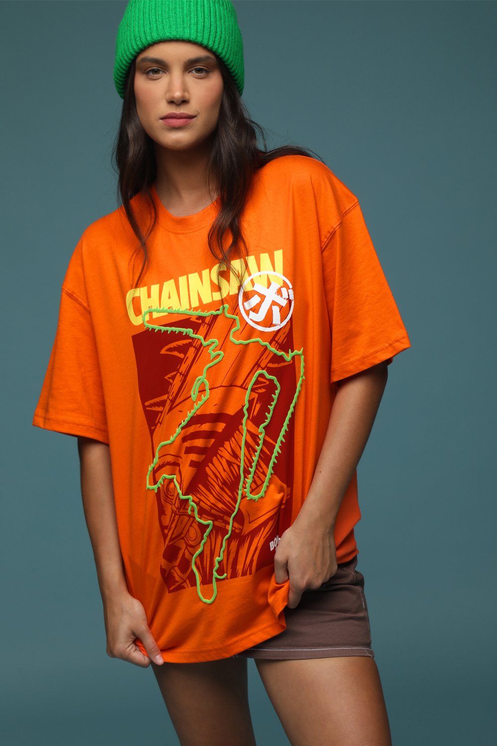 Chainsaw Man Oversized T-shirt - BonkersCorner