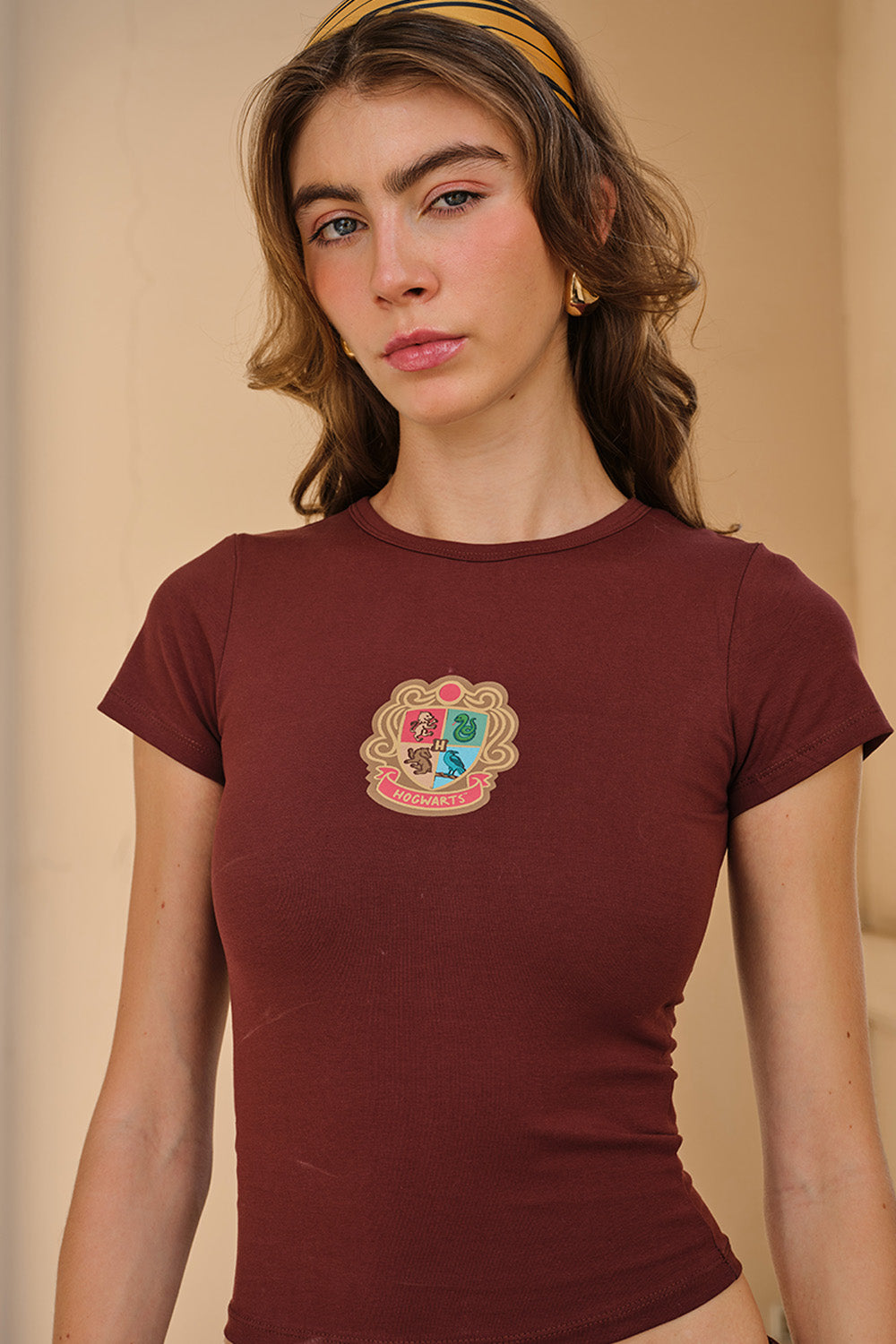 Charm Crest Baby Tee