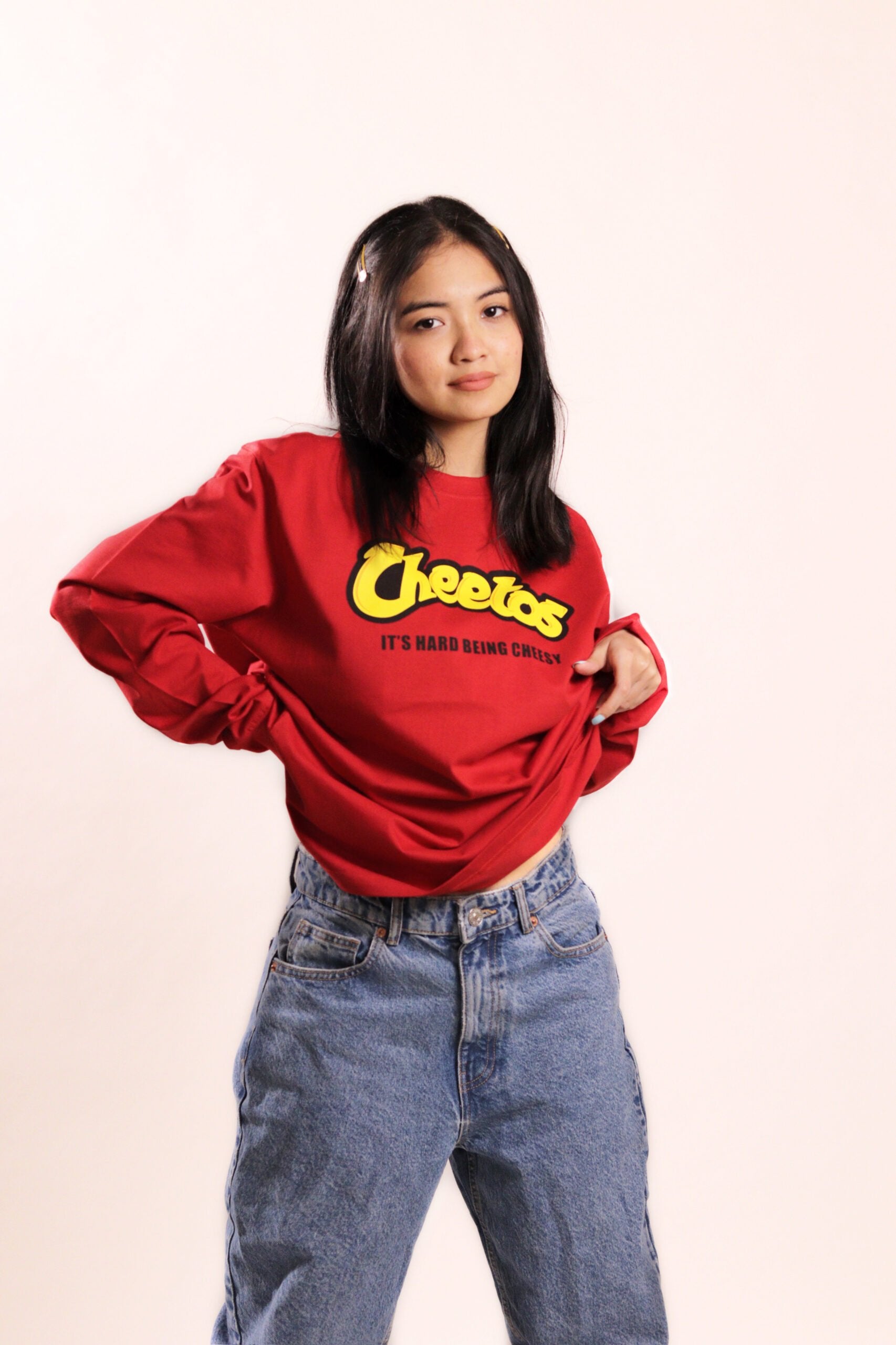 Cheetos Long-Sleeved Cotton T-Shirt - BonkersCorner