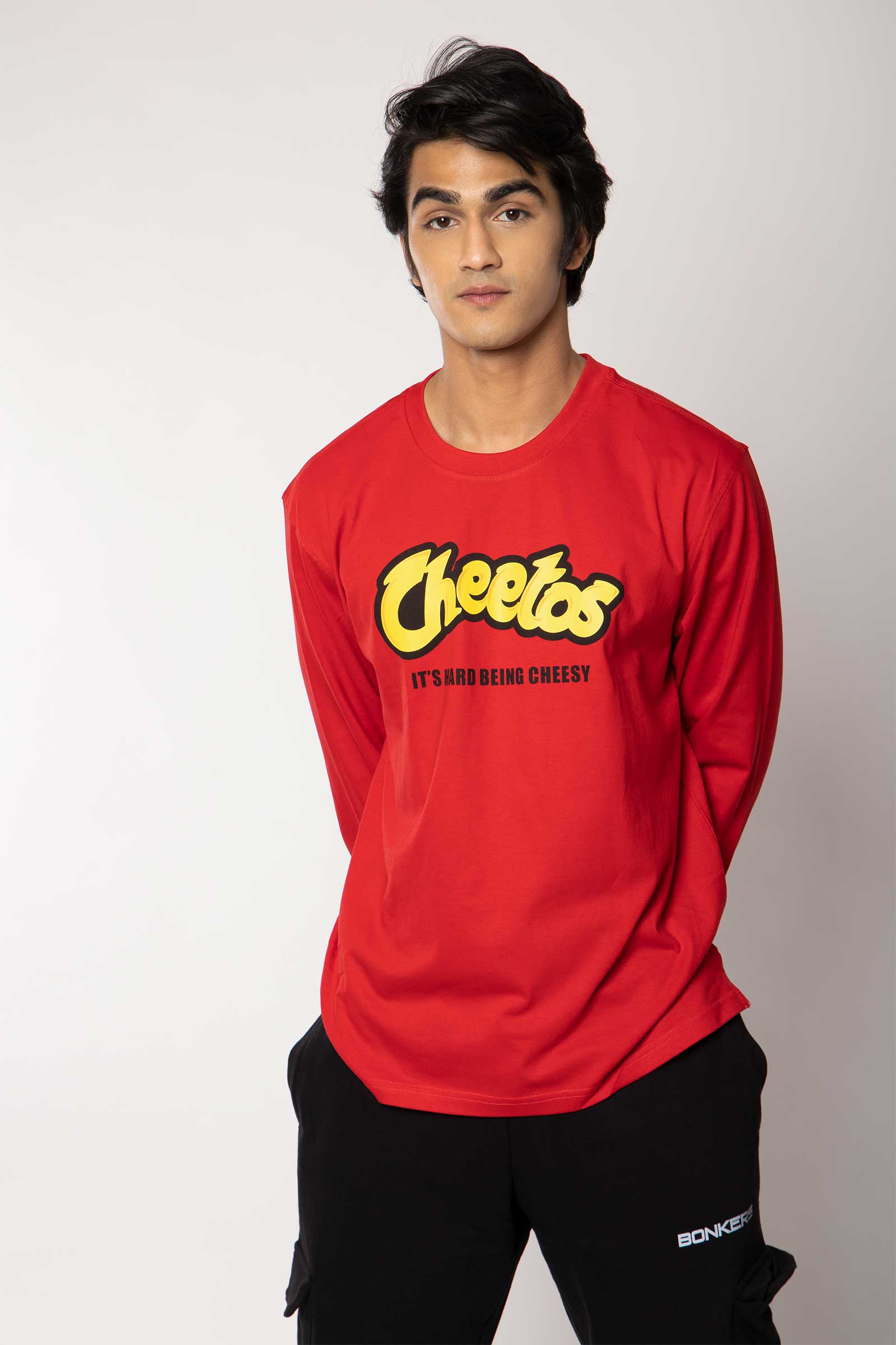 Cheetos Long-Sleeved Cotton T-Shirt - BonkersCorner
