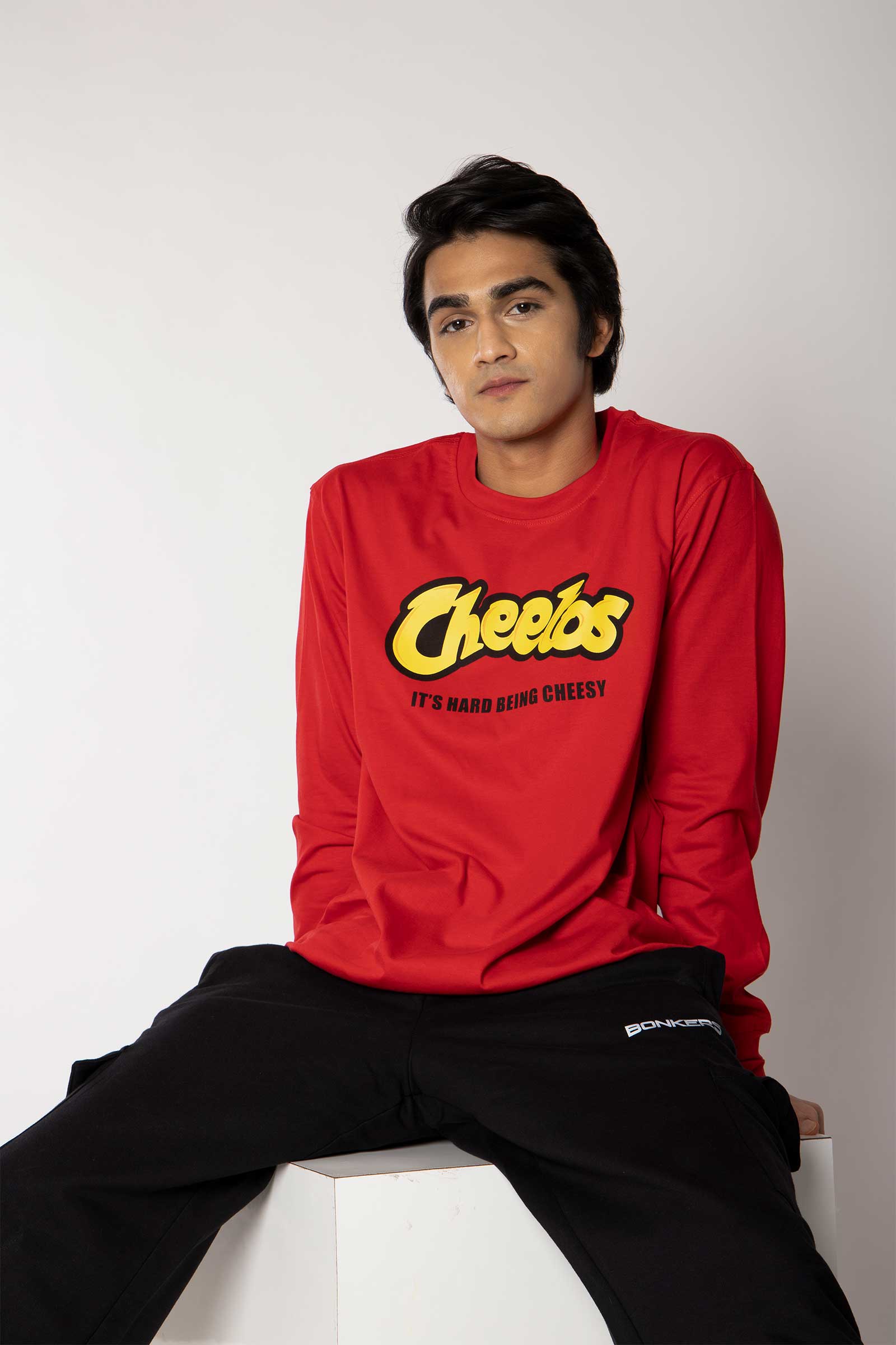 Cheetos Long-Sleeved Cotton T-Shirt - BonkersCorner