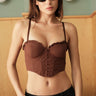 Coco Brown Corset - BonkersCorner
