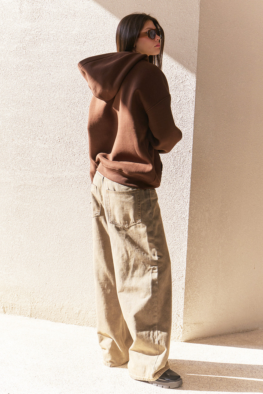 Cocoa Wear A Hug Oversized Hoodie - BonkersCorner