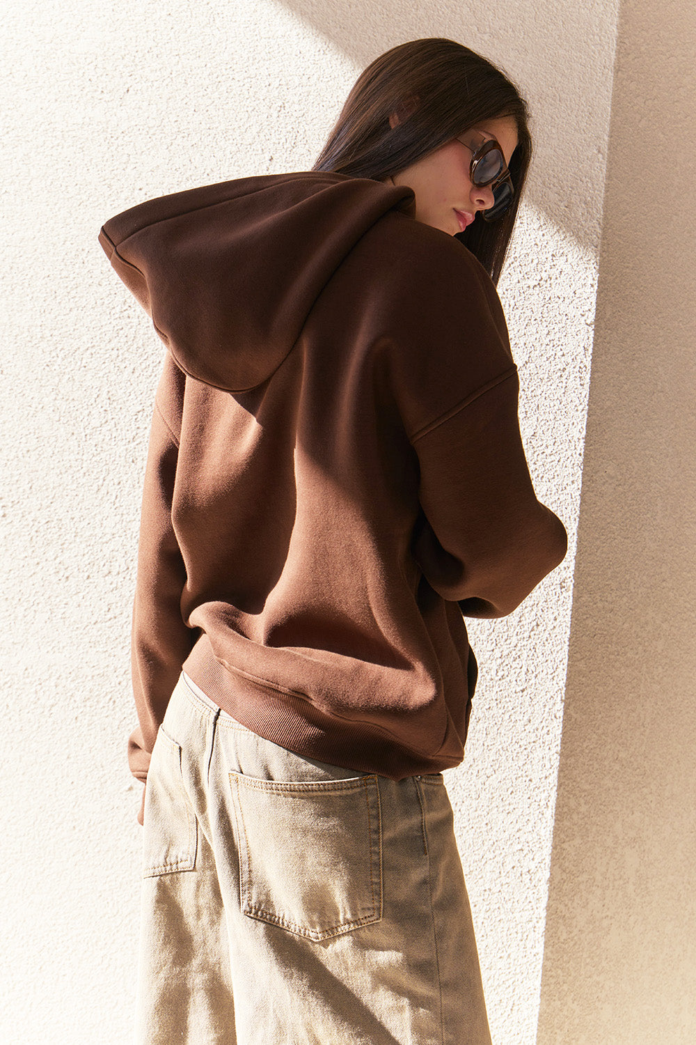 Cocoa Wear A Hug Oversized Hoodie - BonkersCorner