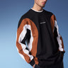 Colourblock Cut & Sew Crewneck - Sweatshirt - BonkersCorner
