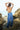 Crystal Teal Satin Utility Pants - BonkersCorner