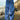 Crystal Teal Satin Utility Pants - BonkersCorner