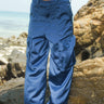 Crystal Teal Satin Utility Pants - BonkersCorner