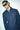 Dark Blue Solid Regular Fit Shirt - BonkersCorner