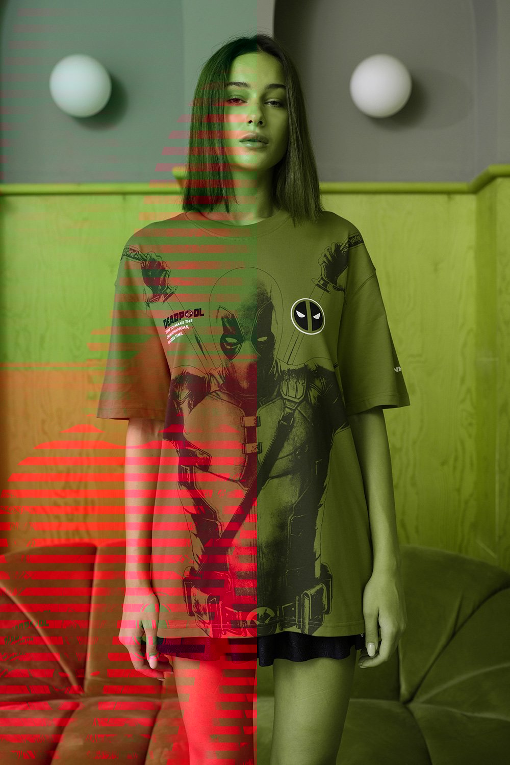 Deadpool 3 Oversized T-shirt - BonkersCorner