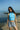 Deep Blue Utility Crop Top - BonkersCorner