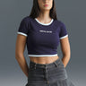 Digital Detox Ringer Crop Top - BonkersCorner