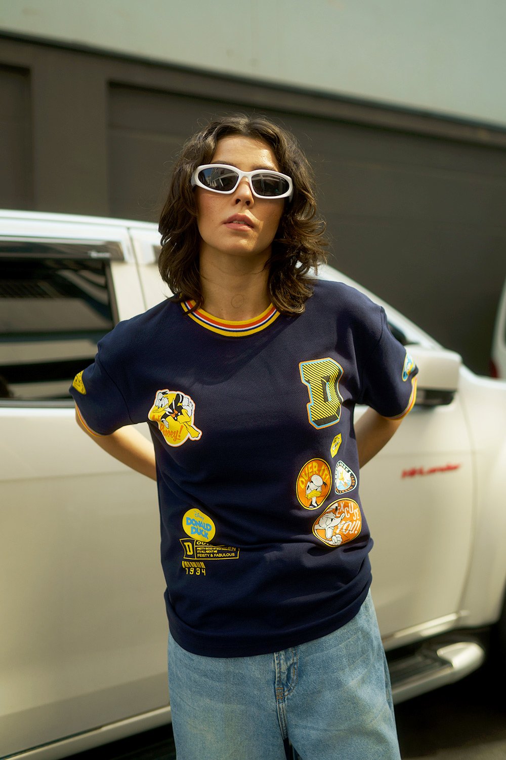 Donald Duck Club Oversized T-shirt - BonkersCorner
