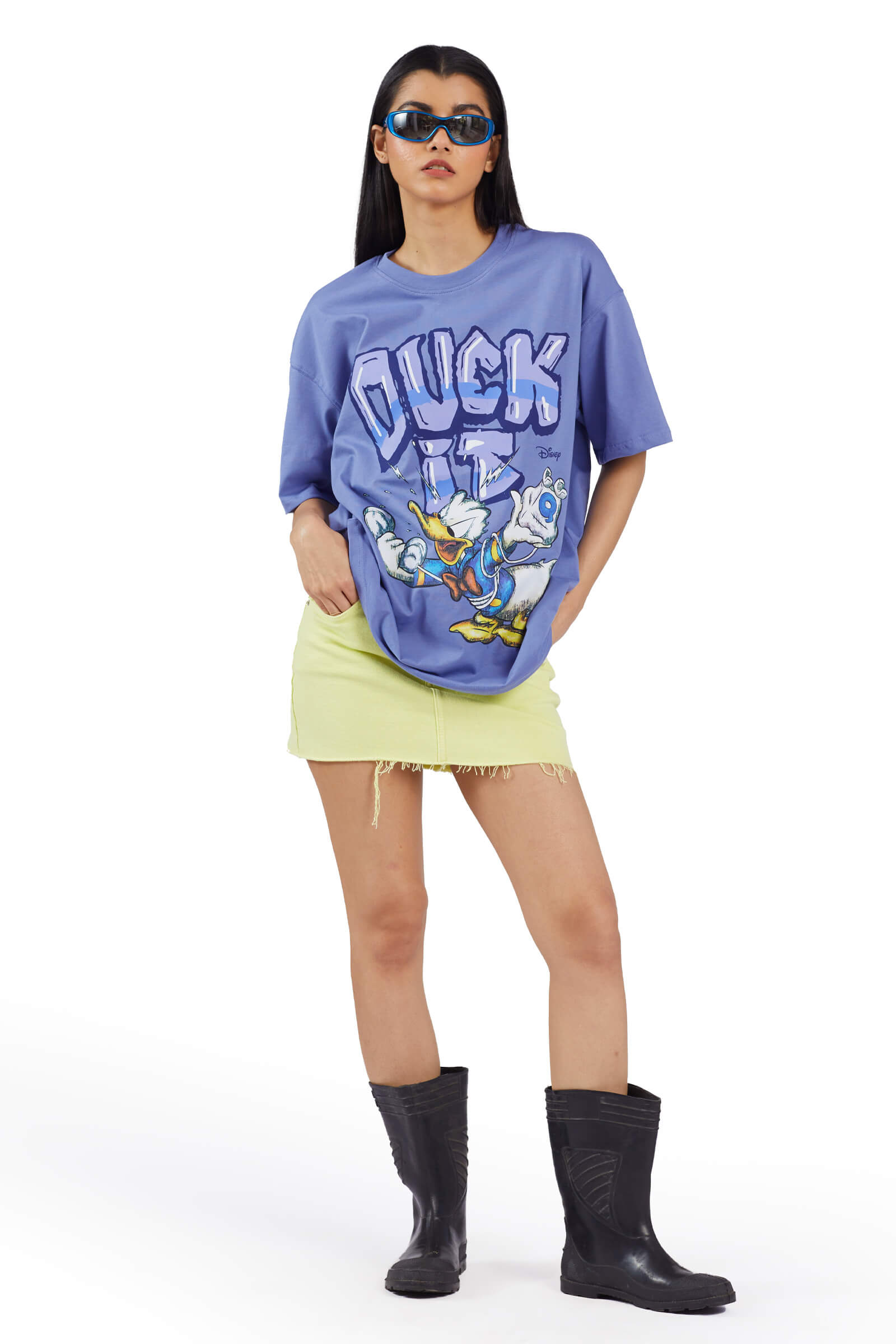Duck It Oversized T-shirt - BonkersCorner