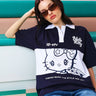 Flower Girl Oversized Polo - BonkersCorner