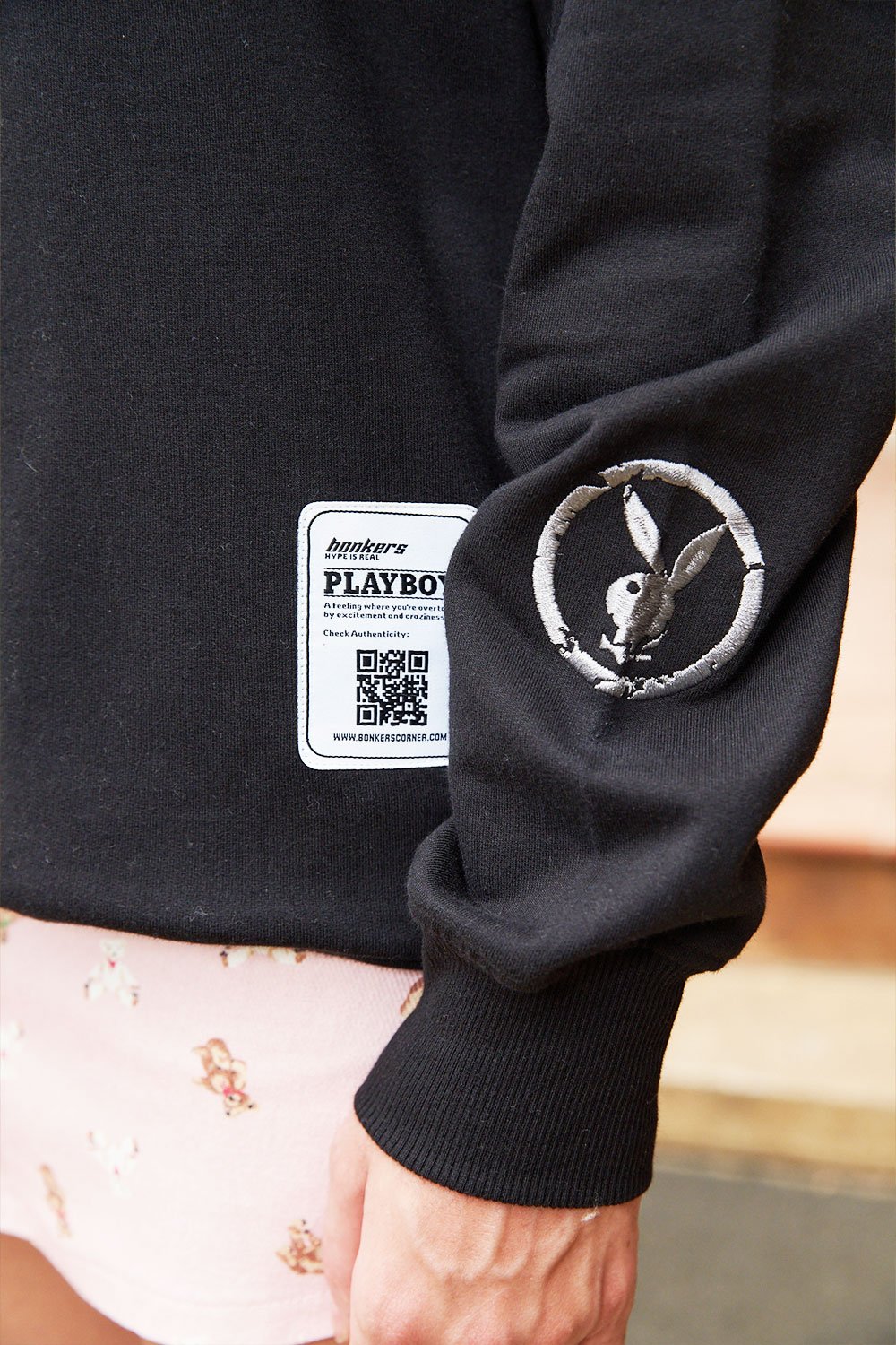 Follow The Rabbit Oversized Sweatshirt - BonkersCorner