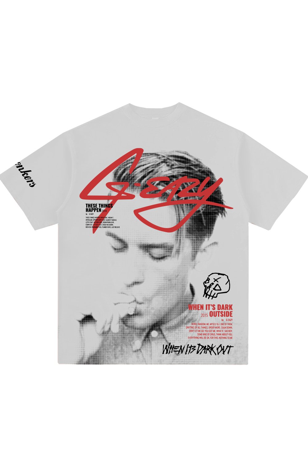 G-Eazy Oversized T-shirt - BonkersCorner