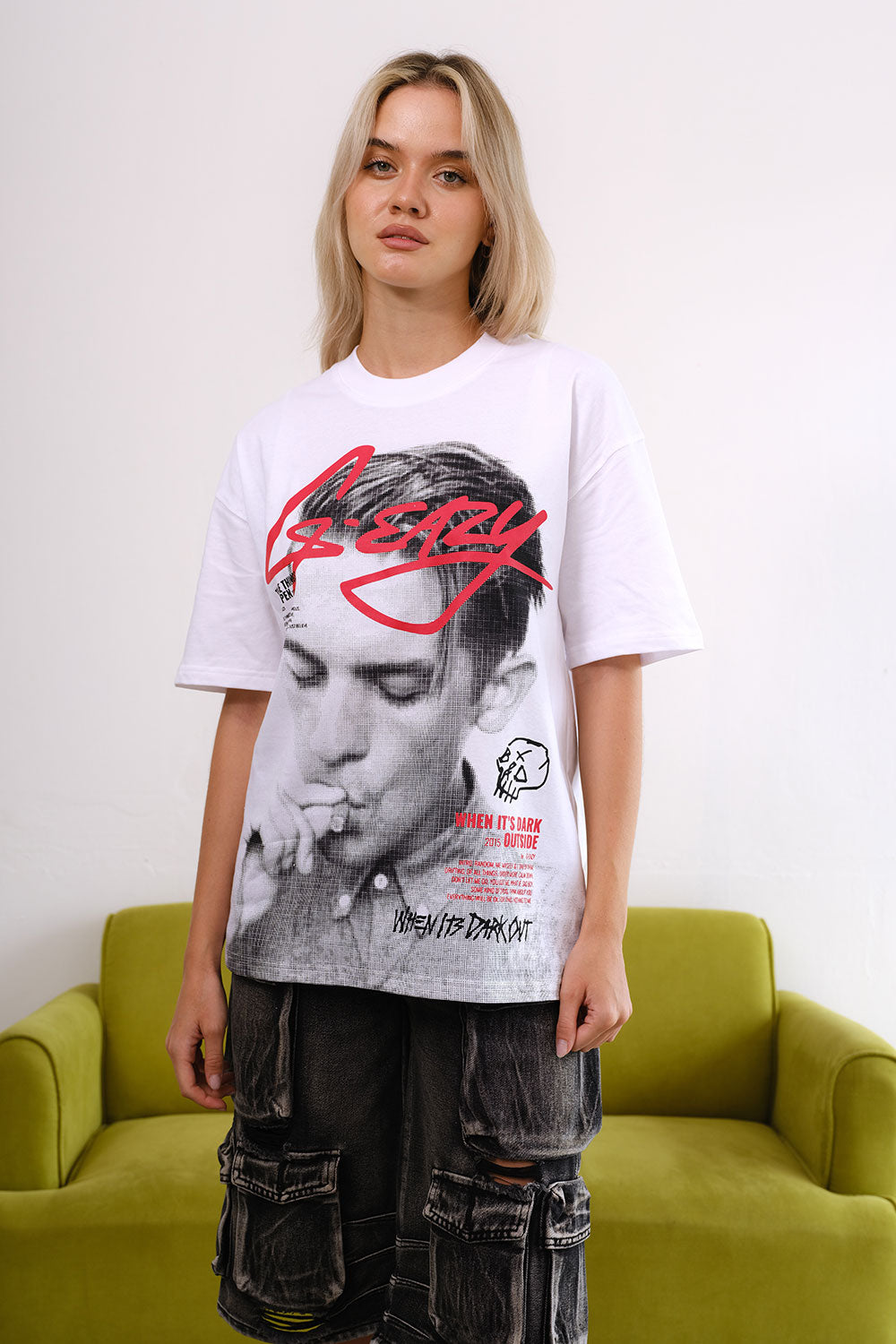 G-Eazy Oversized T-shirt - BonkersCorner