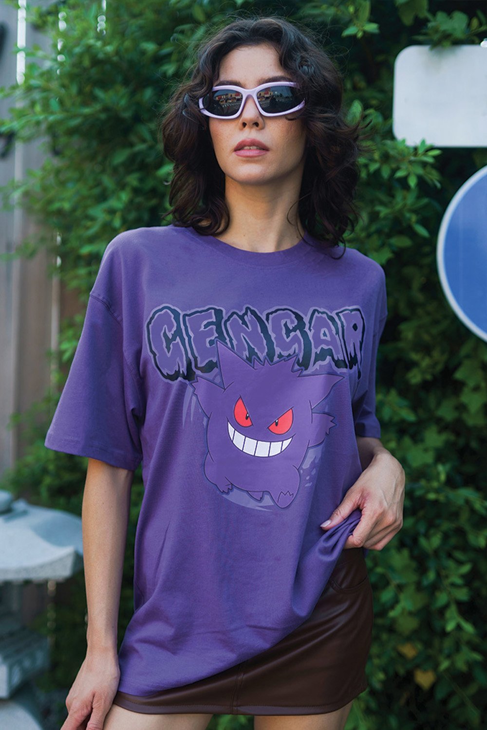 Gengar Oversized T-shirt - BonkersCorner
