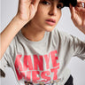 Grey Melange Best Of Ye Oversized T-shirt - BonkersCorner