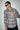 Grey Orange Multi Colour Regular Fit Shirt - BonkersCorner