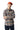 Grey Orange Multi Colour Regular Fit Shirt - BonkersCorner