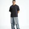 Grey Signature Heavyweight Faded T-shirt - BonkersCorner