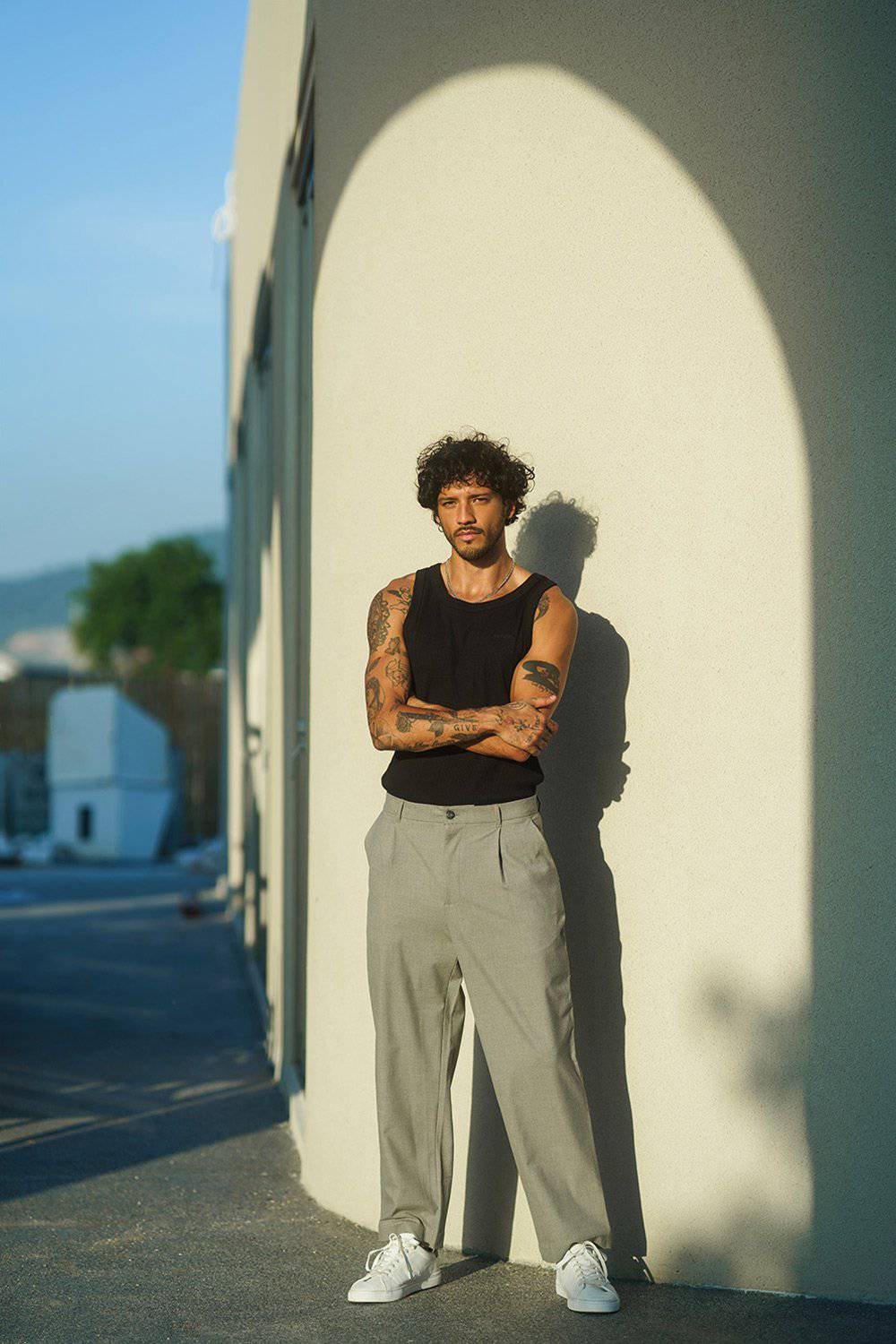 Grey Tailored Trousers - BonkersCorner