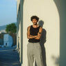 Grey Tailored Trousers - BonkersCorner