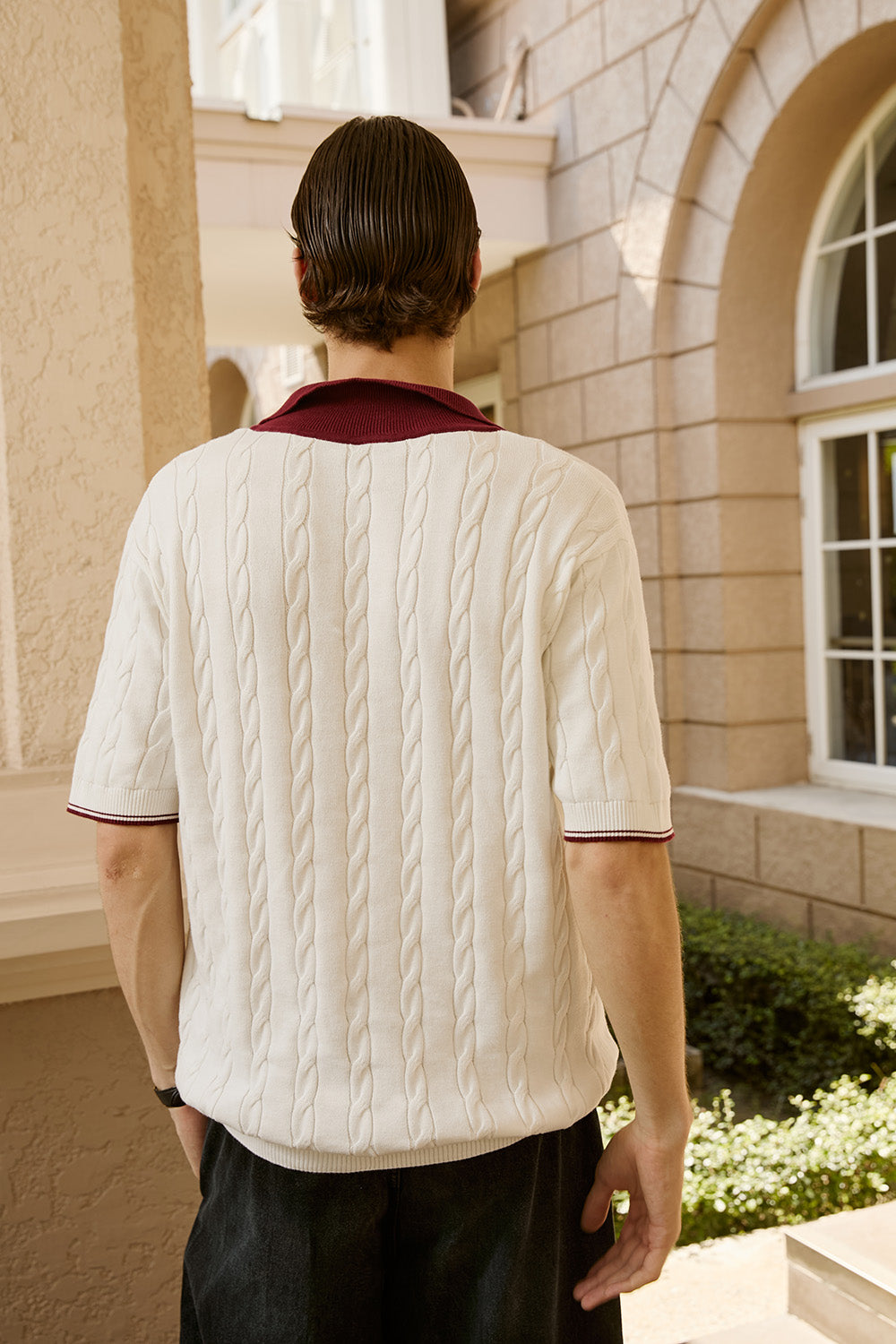 Gryffindor Legacy Cable Knit Polo