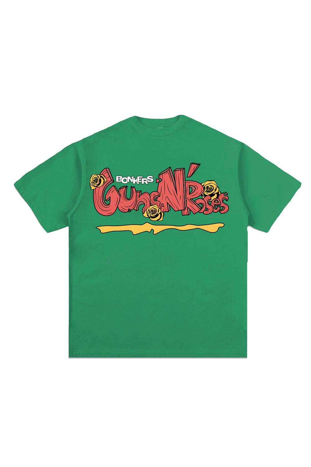 Guns & Roses Oversized T-shirt - BonkersCorner