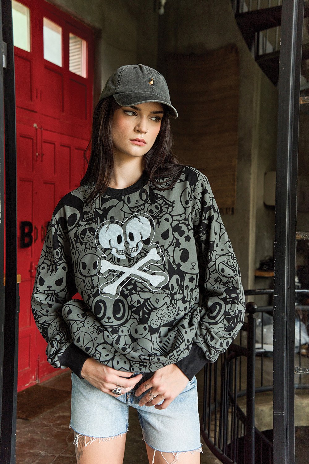 Heart Away Sweatshirt - BonkersCorner