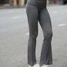 Heather Grey Fold Over Pants - BonkersCorner