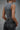 Heather Grey Square Neck Top - BonkersCorner