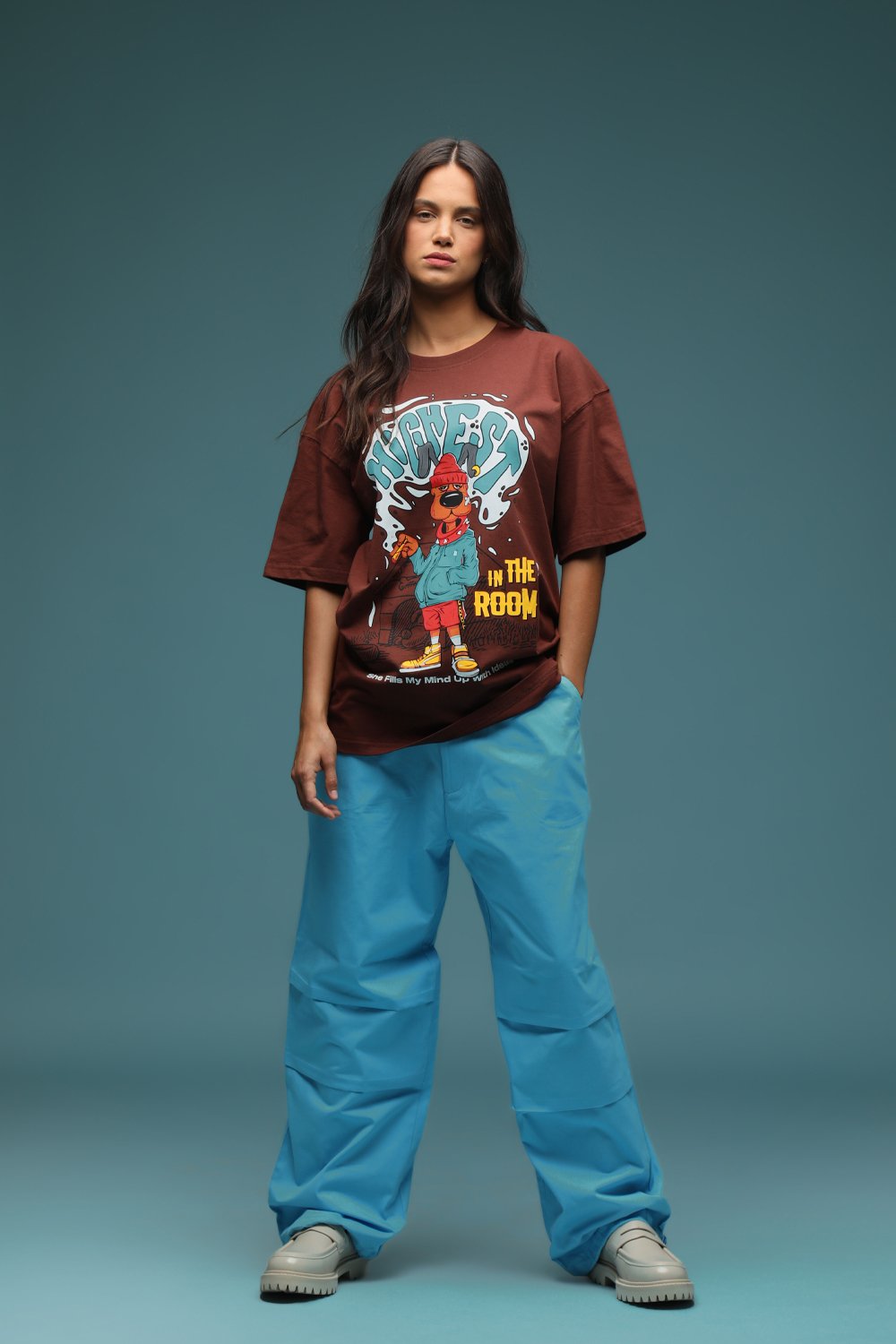 Highest In The Room Oversized T-shirt - BonkersCorner