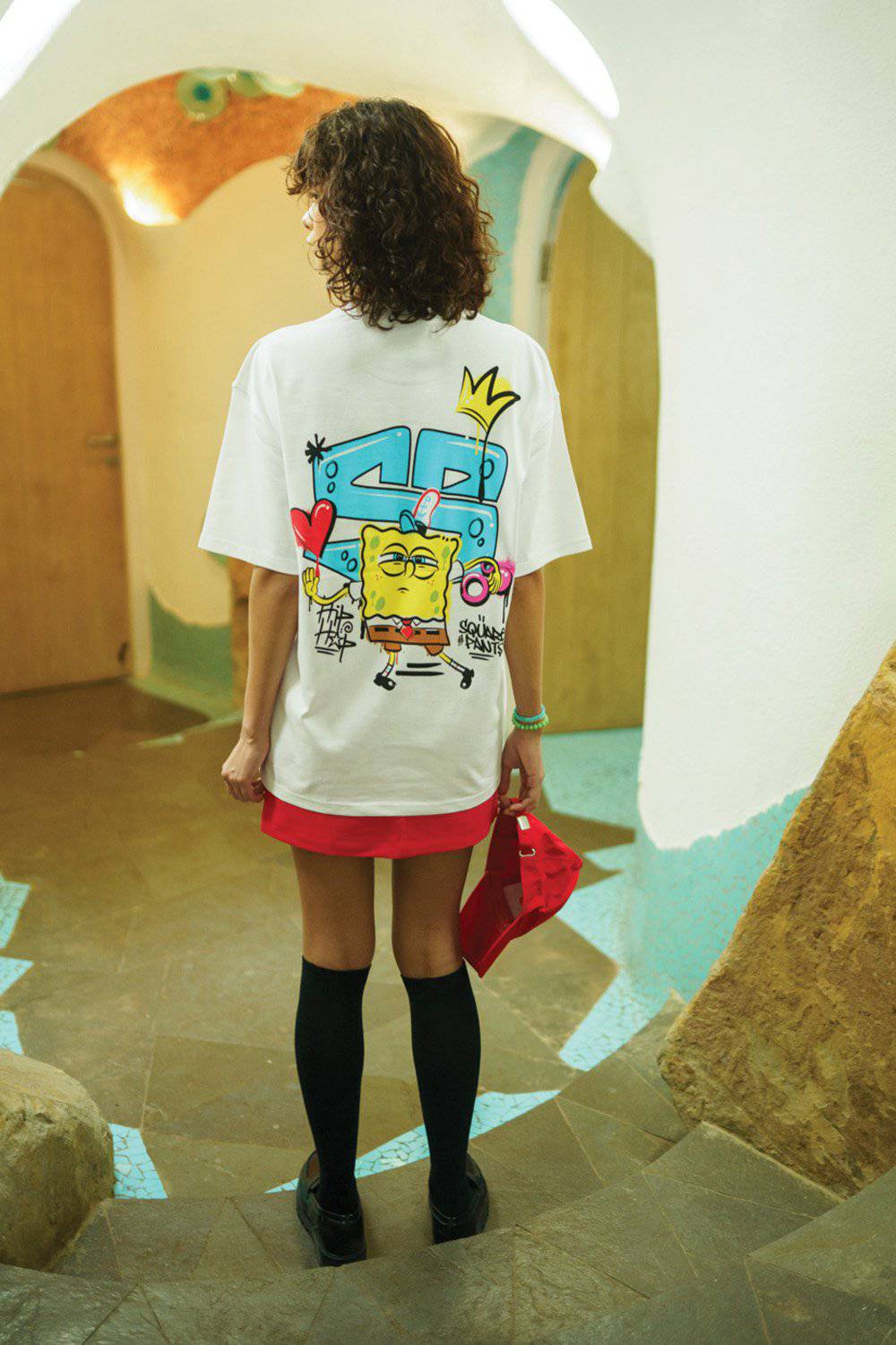 Hip Hop SpongeBob Oversized T-shirt - BonkersCorner