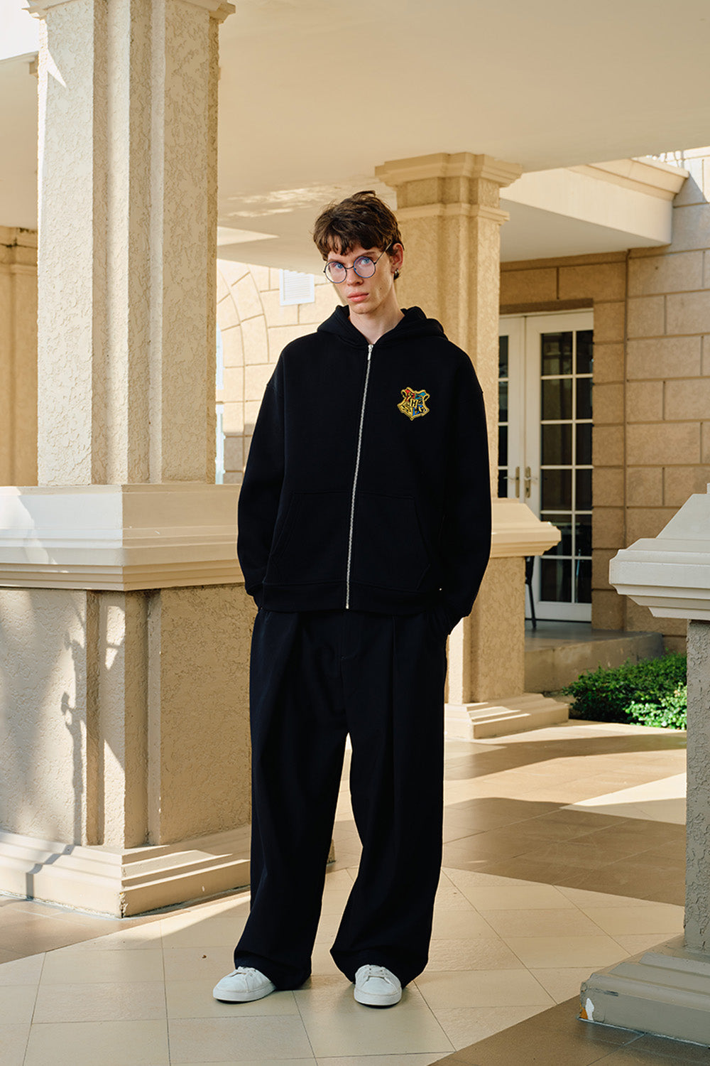 Hogwarts Crest Zip Hoodie