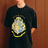 Hogwarts Heritage Faded Oversized T-shirt - BonkersCorner