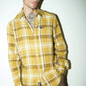 Honey Brown Plaid Regular Fit Shirt - BonkersCorner