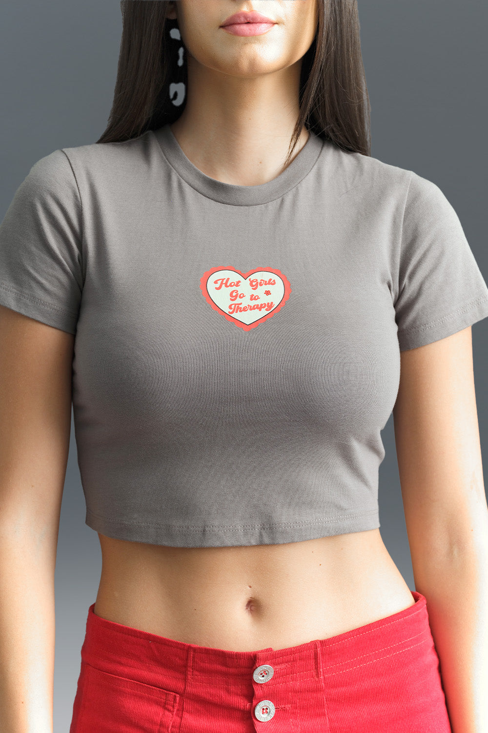 Hot Girl Baby Tee - BonkersCorner