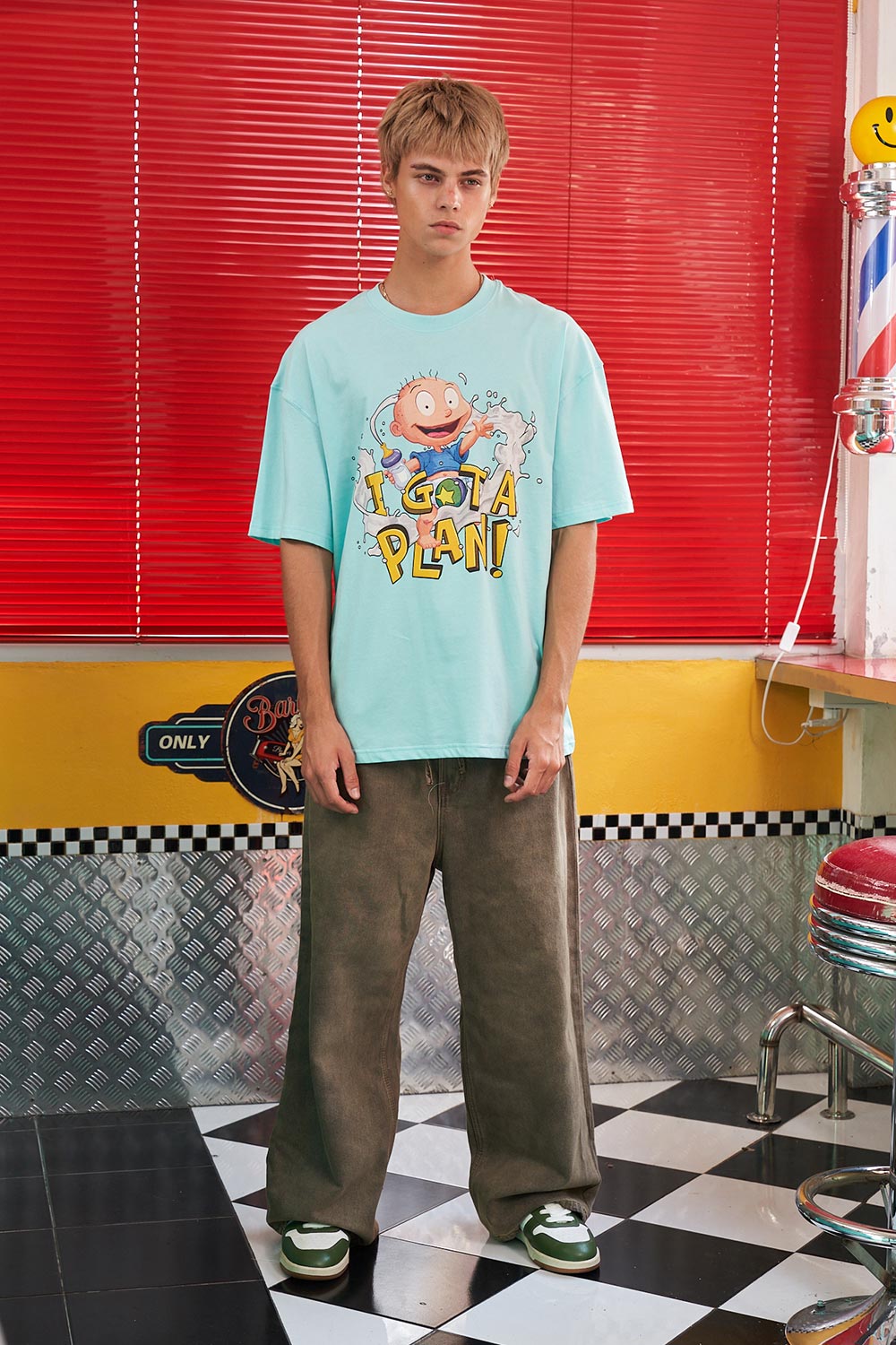 I Got A Plan Oversized T-shirt - BonkersCorner