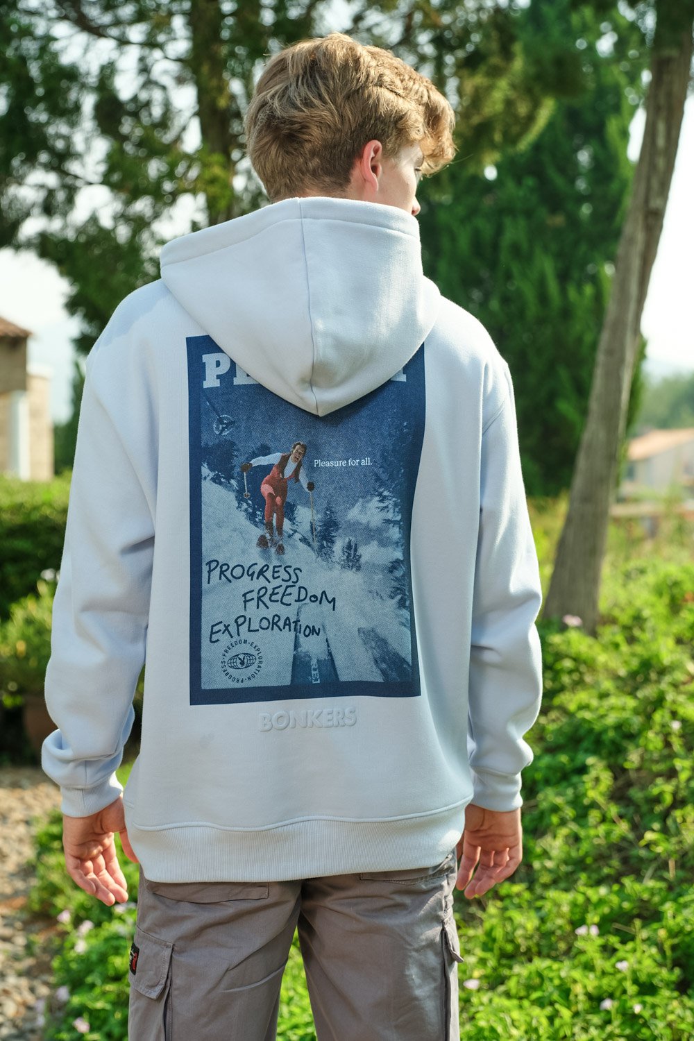 Buy Icy Blue Playboy Hoodie BonkersCorner