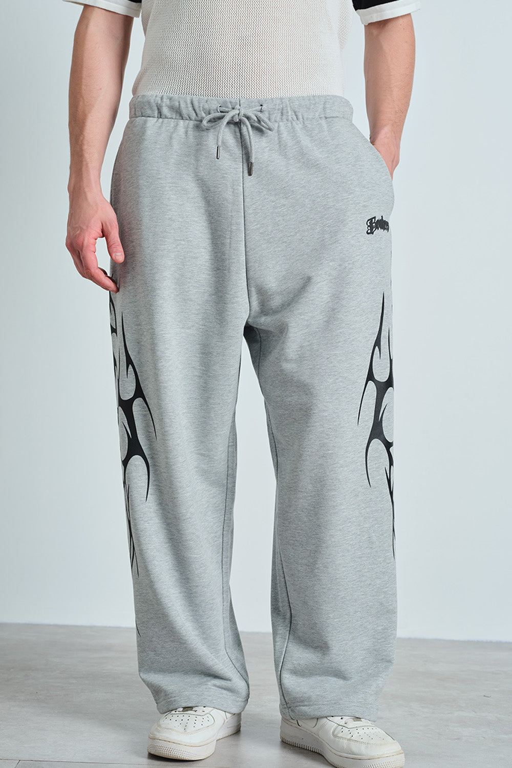 Ink Fangs Wide Leg Pants