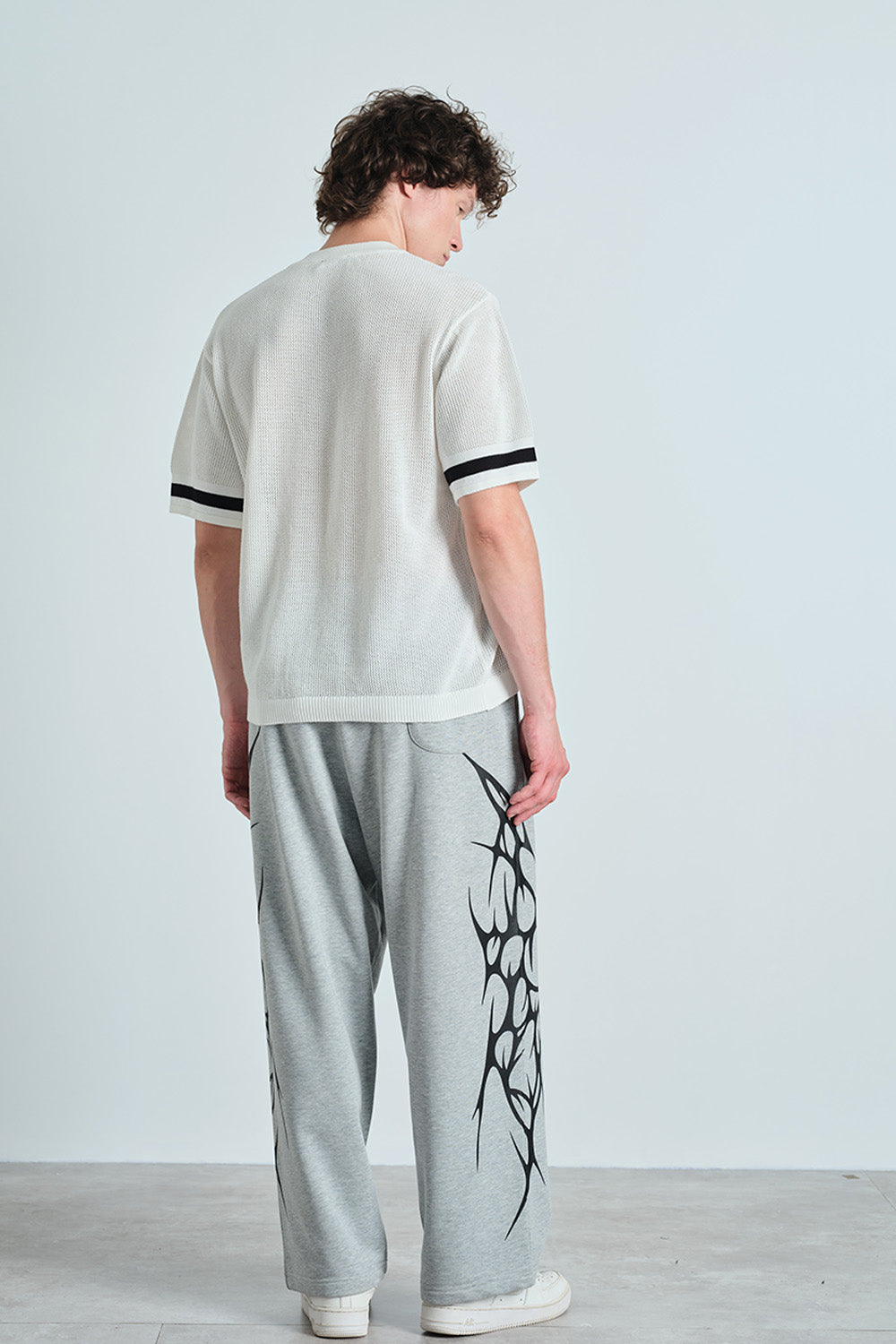 Ink Fangs Wide Leg Pants - BonkersCorner