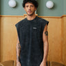 Jet Black Vest Tank - BonkersCorner